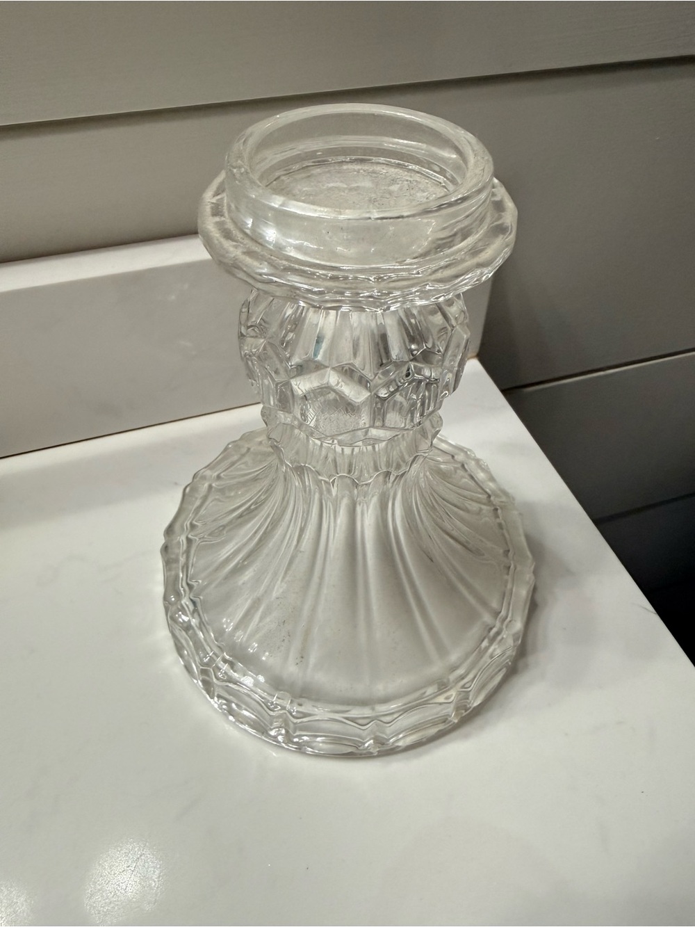 PartyLite Astoria Crystal Fairy Lamp Complete with Brass Ring P7761 - Picture 4 of 8